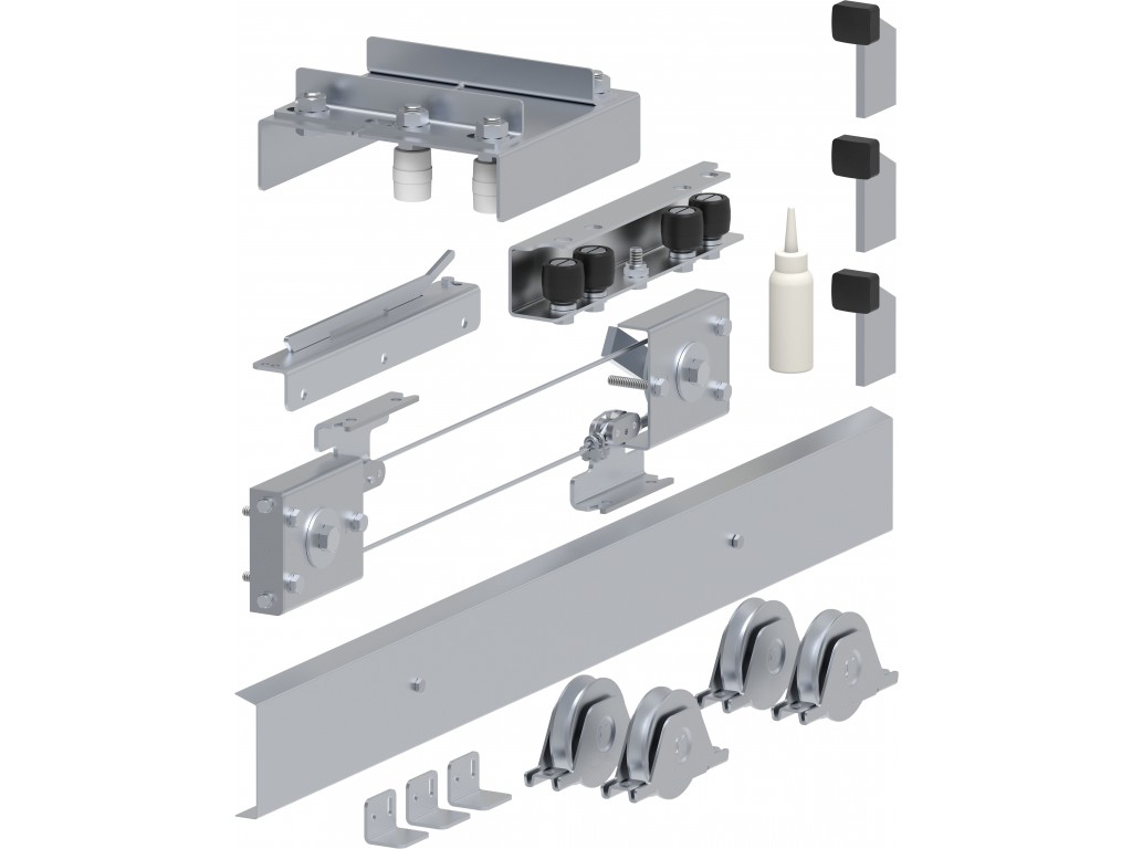 KW-KA5100 | 2 Leaf Telescopic System - KIWI Hardware